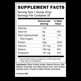 Cbum Raw Itholate Proteina 25 Servicios 1.72 Lb Sabor Churro