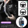 XUKEY 2X Crystal Car Universal Steering Wheel Booster Non-slip Cover
