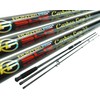 3 X 12ft Carbon Fibre Carp Rods. Hunter Pro SLR