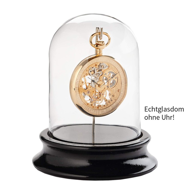 SELVA Glass Dome with Hook, for Dust-Free Storage of Pocket