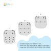 ALVABABY 3 Pack Swim Diapers, Baby/Toddler/Infant Snap Adjustable Reusable Swim