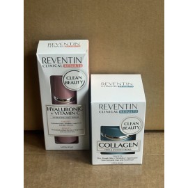Reventin Clinical Results Hydrating Face Serum Hyaluronic & Collagen Cream DUO