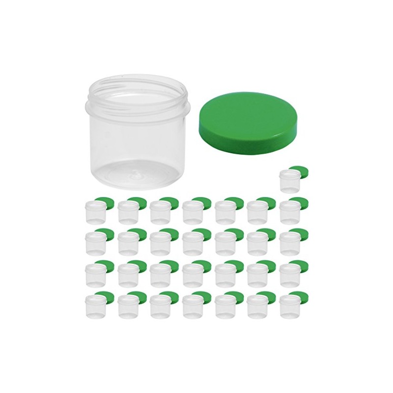 30 Ointment Jar Containers Cream/Ointment Kruke 25ml Flat Packing Tape,