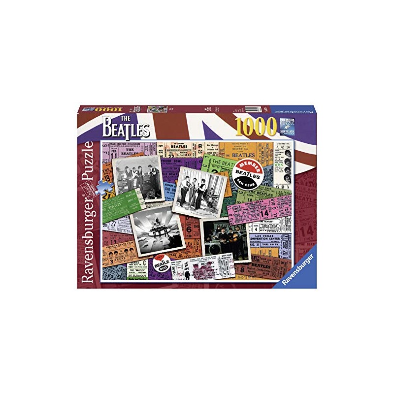 Ravensburger The Beatles Tickets 1000 Piece Jigsaw Puzzle for Adults