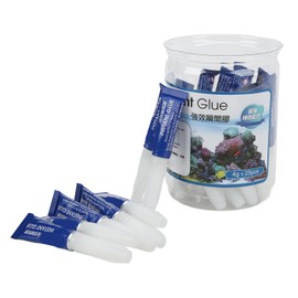 25Pcs Aquarium Landscaping Plant Glue Instant Glue Aquarium Fish Tank Safe Glue for Coral Moss Stone