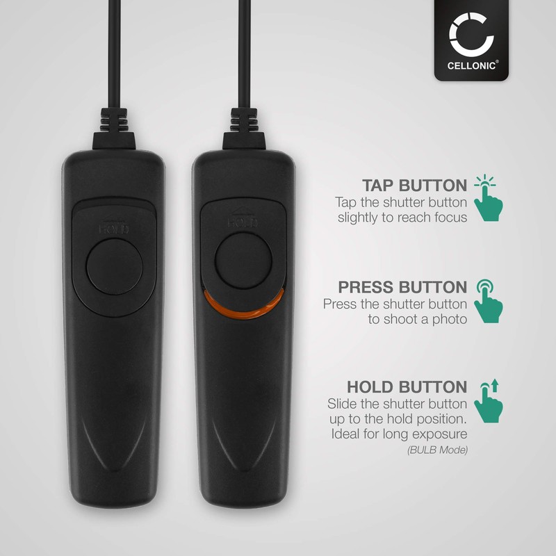 CELLONIC® Remote Shutter Release for Panasonic Lumix DMC-FZ1000 FZ200 FZ2000