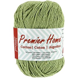 Premier Yarns Home Cotton Yarn, Solid Sage