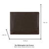 camel active Men's Stone 004664 Travel Accessory Wallet, brown, M