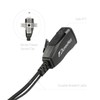 Arrowmax AEH1500-M12 G-Shape Style Braided Cable Earpiece Style in-line PTT