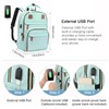 LOVEVOOK Laptop Backpack Purse for Women, Unisex Large Capacity 17