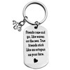 Huwujiu Best Friend Keyring Octopus Keyring True Friends Stick Like
