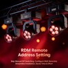 ZEMOJ 60W Mini dj Moving Head Lights, RGBW Stage Wash