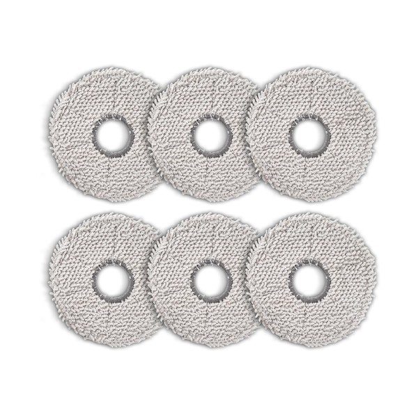 (6 Pack) T30S Mop Pads for ECOVACS DEEBOT T30 Pro