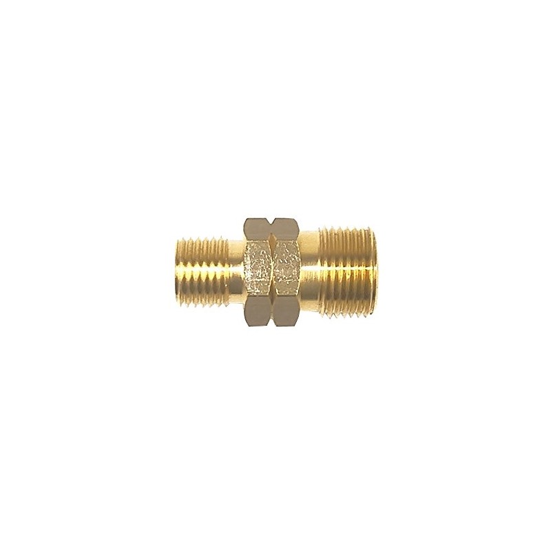 Gas Hose Connector 1/4 "LH 3 x/8" Left Hand Male