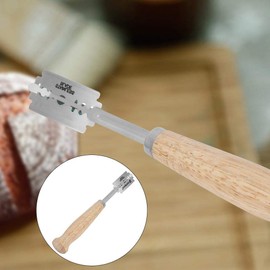 Cuchillo de Pan, Cuchillo de cocina de acero inoxidable Jeffergarden Cuchillo de pan Herramienta de corte para cortar pan Pastel de queso