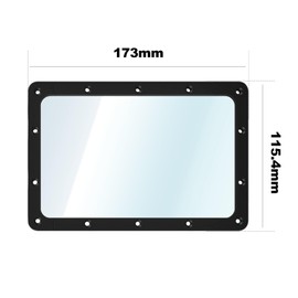5 películas de liberación FEP de repuesto para Anycubic Photon Mono 2K / Mono 4K / Photon Ultra/Photon D2, diseño integrado actualizaciones de resina Vat FEP para accesorios de impresora 3D, 173 x
