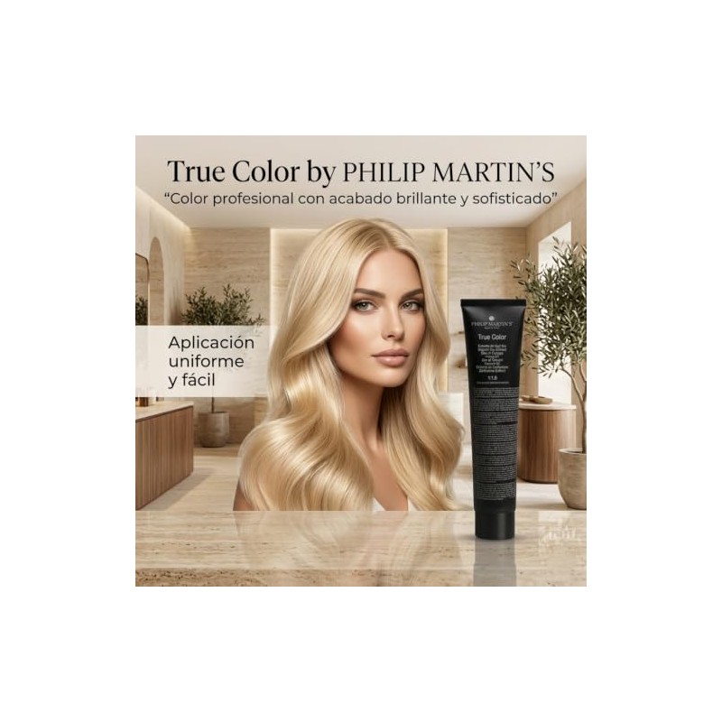 Philip Martins True Color Tinte 9 Rubio Muy Claro 100