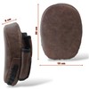 Curved Mini Focus Pad Leather Vintage Retro Style Mitt Muay