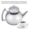 2L 201 Stainless Steel Teapot Coffee Tea Pot Kettle with