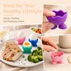 20PCS Egg Cups Set, Boiled Egg Holders Breakfast Table