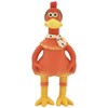 Multipet Chicken Run Ginger Latex Dog Toy - Durable Squeaky