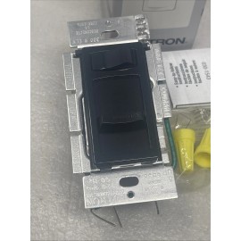 LUTRON, LEVITON, EATON, HUBBELL, CROUSE-HINDS, LEGRAND Lutron CTELV-303P-BL Skylark Contour Dimmer Wall Switch 3-Way Preset 300W, Black