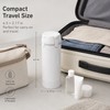 4-in-1 Travel Refillable Dispenser Bottle – Compact 50 ml Toiletry