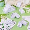 Boutigem 12 Pack White Small Gift Jewelry Boxes Cardboard Paper