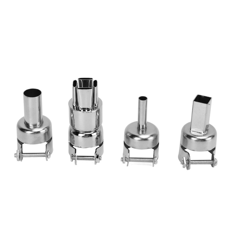 8PCS Hot Air Gun Nozzle Zinc Alloy Desoldering Nozzle Assortment