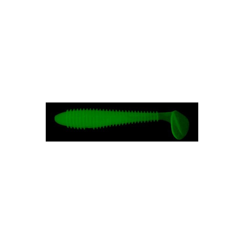 KEITECH Swing Impact Fat 4.8 inch, #026 Clear Chartreuse Glow