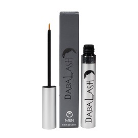 DABALASH Men Professional Facial Hair Eyelash & Brow Strengthener – Give Your Beard A Longer, Fuller, & Thicker Look – 0.18 oz
