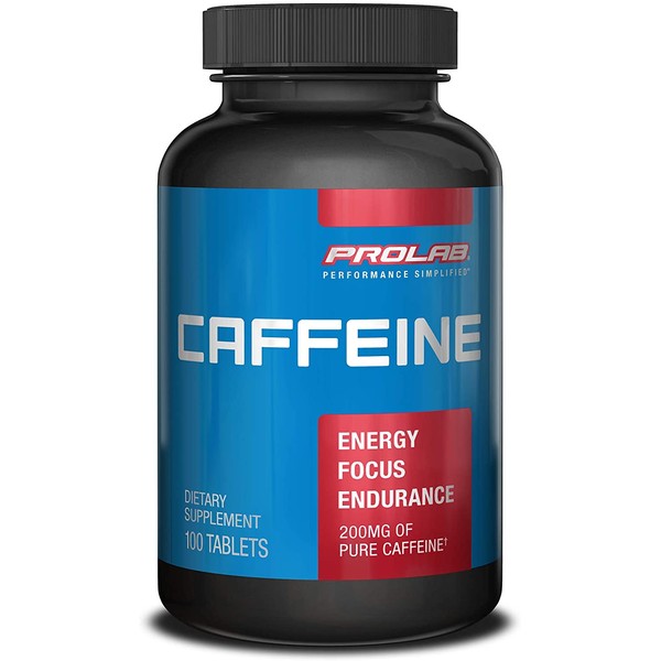 Prolab Caffeine Tablets 100 Count (Pack of 1)