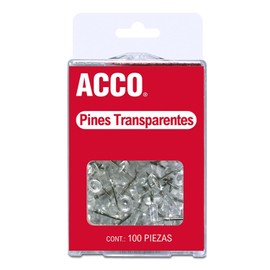 ACCO P1168 Chinchetas para Tablero de Corcho, 100 Pines