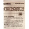 Issue 241 and 242 of Crostics Puzzles from The Penny