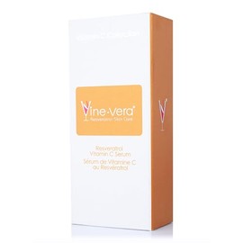 Vine Vera Resveratrol Vitamin C Serum - with Vitamin A & Jojoba - 1 Fl Oz | Vine Vera Exclusive - Hydrating & Moisturizing - Lightweight - Non Greasy 