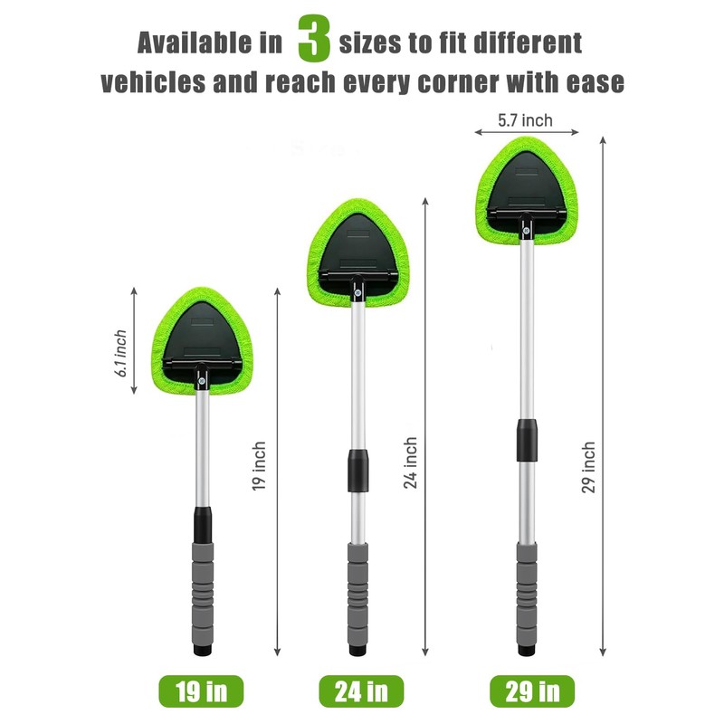 XINDELL 29-inch Windshield Cleaner Tool – Car Interior Window Cleaning