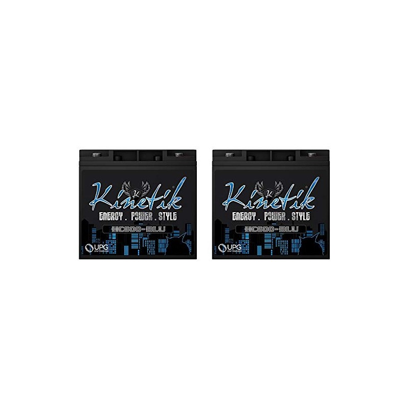 HC600 600 Watt Car Audio Battery for Autotek ATA1200.2-2 Pack