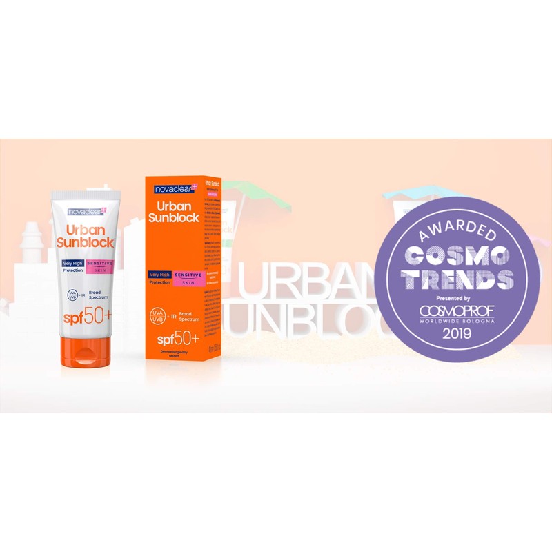 Novaclear Face Cream with SPF 50+ for Sensitive Skin, Cream