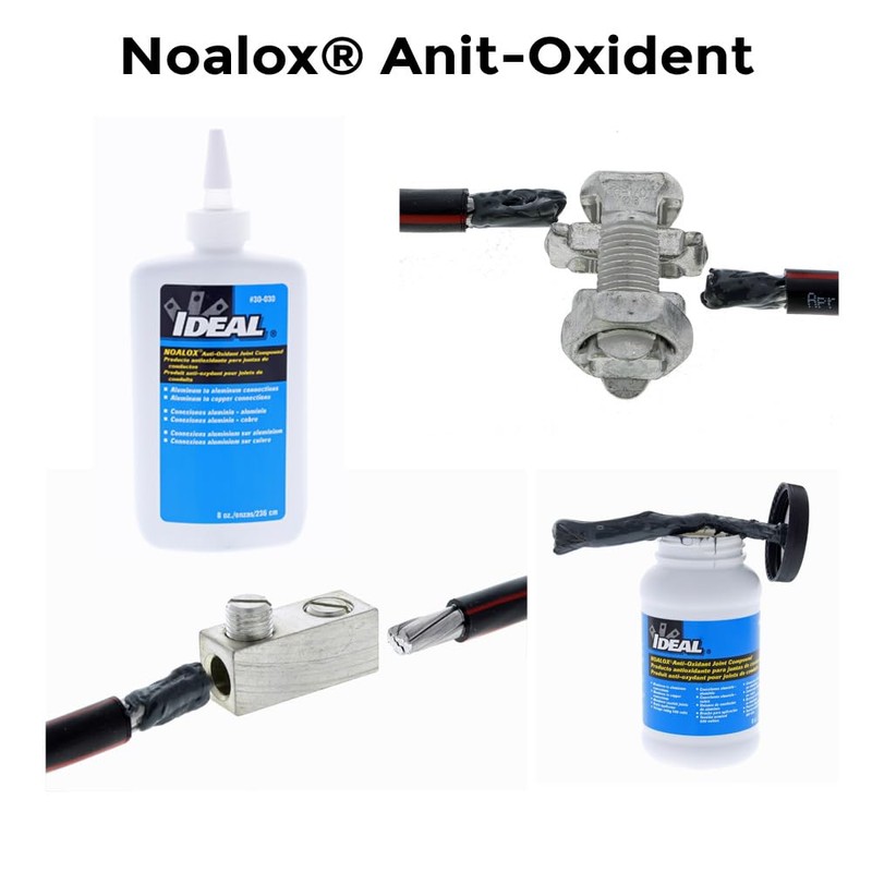 IDEAL Electrical 30-031 Noalox Anti-Oxidant Compound, 8 oz Bottle