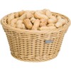 Saleen Basket Round Ø18,5x10 cm in Light Beige, Polypropylene, 18.5