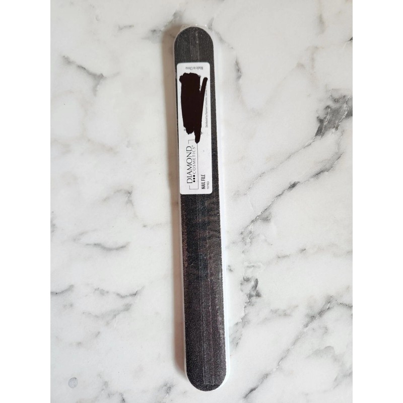 Diamond Cosmetics Double-Sided Diamond Nail File Emery Board Glitter Finish