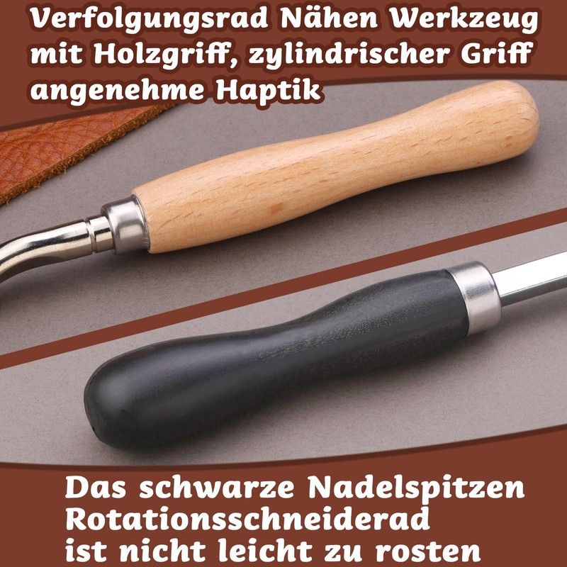 Pack of 2 Tracking Wheel Sewing Tool, Sewing Pattern Wheel