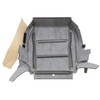 NLQR Front Driver and Passenger Side Bottom Replacement Seat Covers