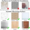 DGYB Self Adhesive Hooks for Hanging Set of 4 Adhesive