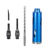 Diamond Core Drill Bit Set 48mm x 150mm Long Turbo
