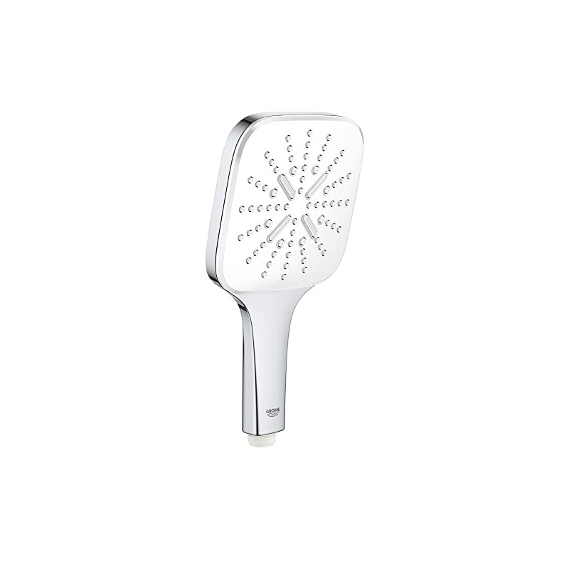 Grohe 26582DC0 Rainshower SmartActive 130 Cube Hand Shower (Water-Saving, 3