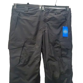 Slalom Men's Water Resistant Insulated Men's Pull-on Pant Black - 3XL