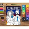 Finance Life: A Snarky Coloring Book for Adults