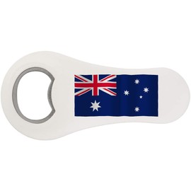 Azeeda 'Waving Australian Flag' Bottle Opener Fridge Magnet (BO00072093)