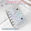 Piruto Clear Sticker Book, Transparent, for Girls, A7 Binder, Comes